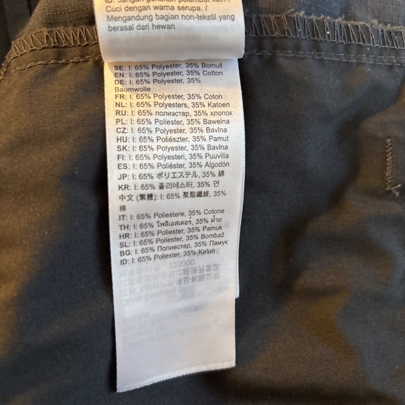 Men’s Fjallraven Grey Vidal Prolite Shorts Size 40 - Picture 5 of 5